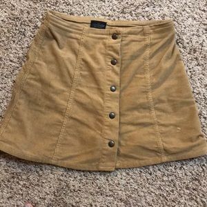 Top Shop Cord Skirt!